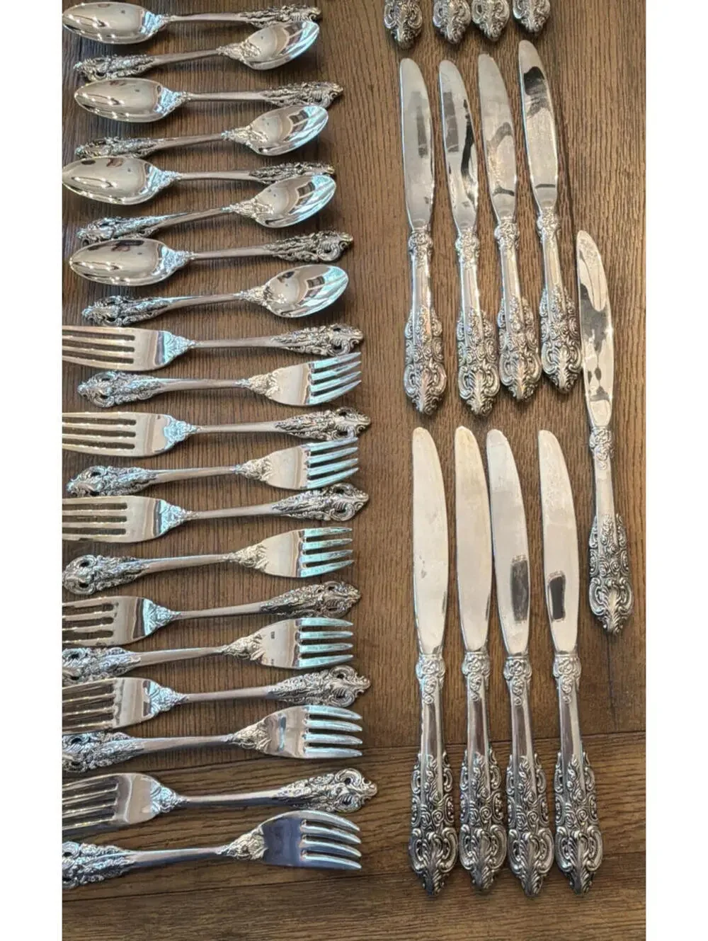 Godinger baroque silverplate